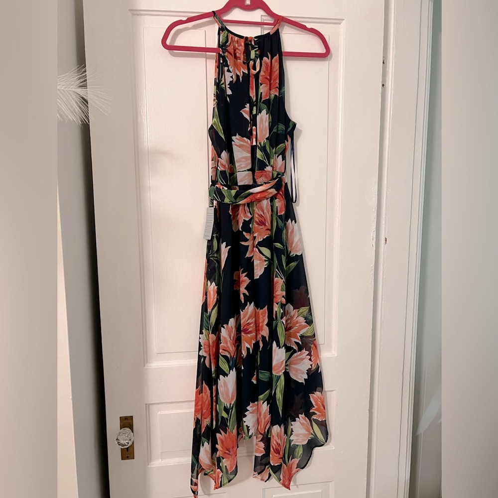 Eliza J handkerchief hem dress